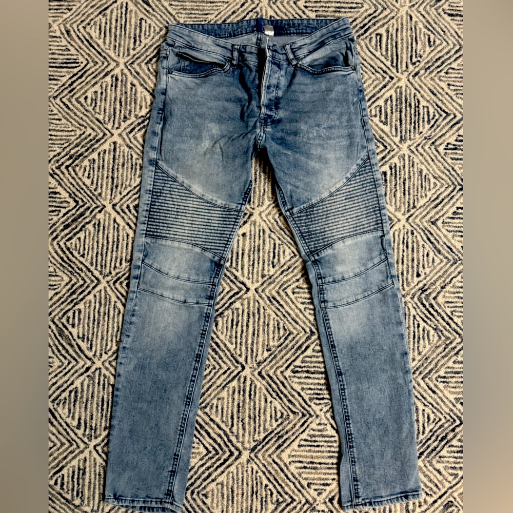 H&M Moto Skinny Jeans